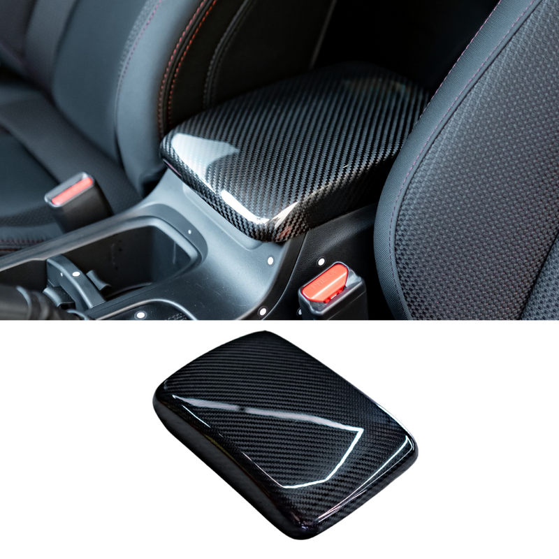 2022 - 2024 Subaru WRX Carbon Fiber Arm Rest Cover
