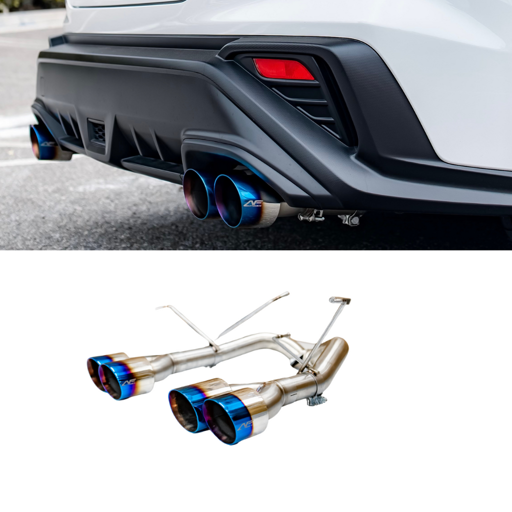 20222024 Subaru WRX VB 4" Axle Back Exhaust AeroflowDynamics