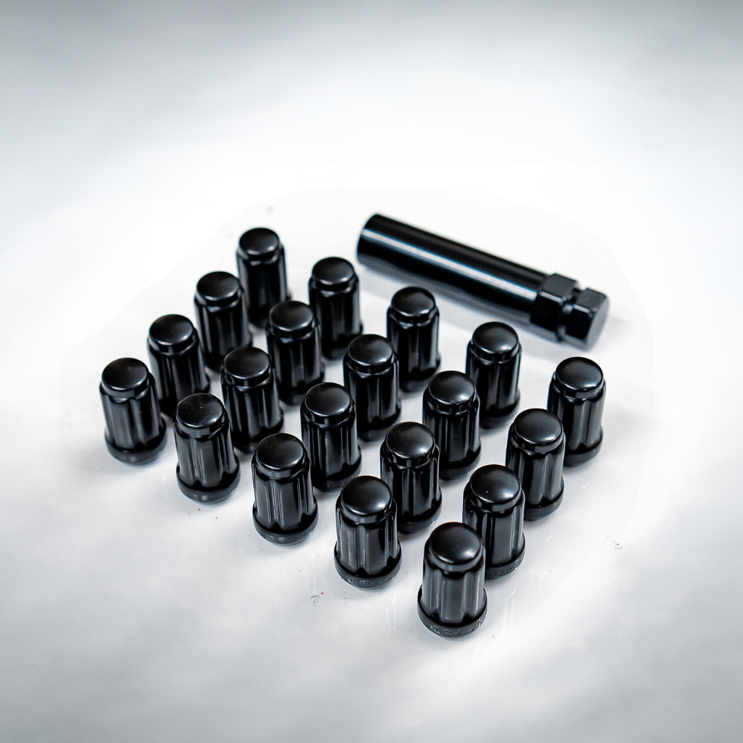 AFD Forged Closed End Lug Nuts Black