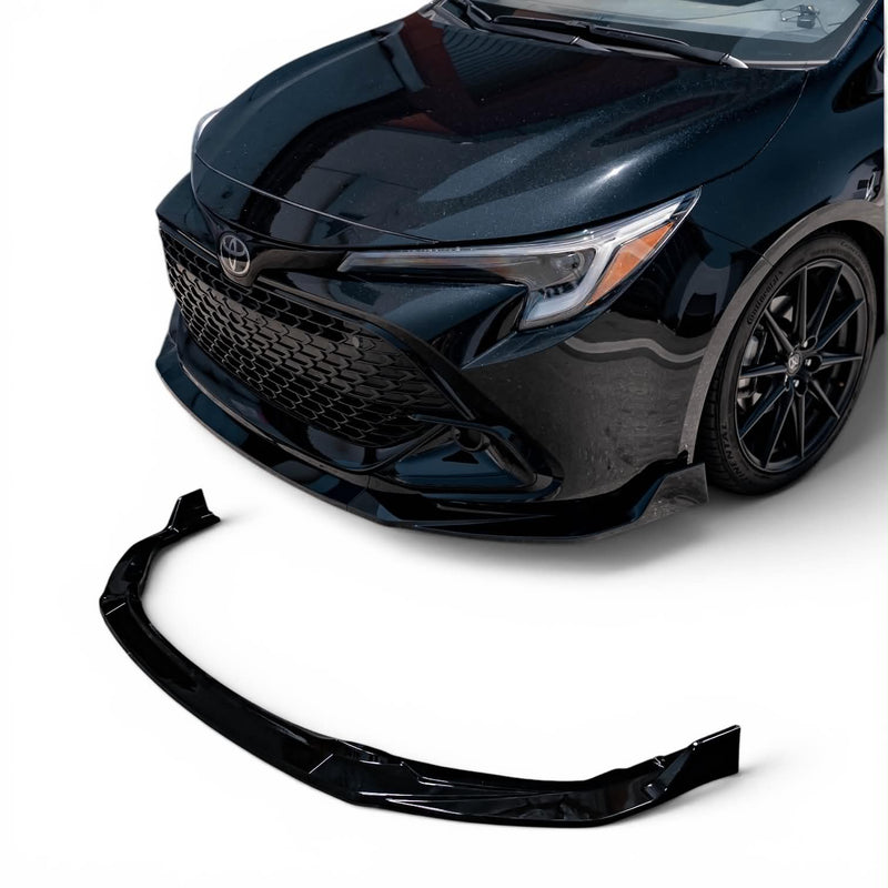 2019-2026 Toyota Corolla Hatchback Front Lip GTS Gloss Black