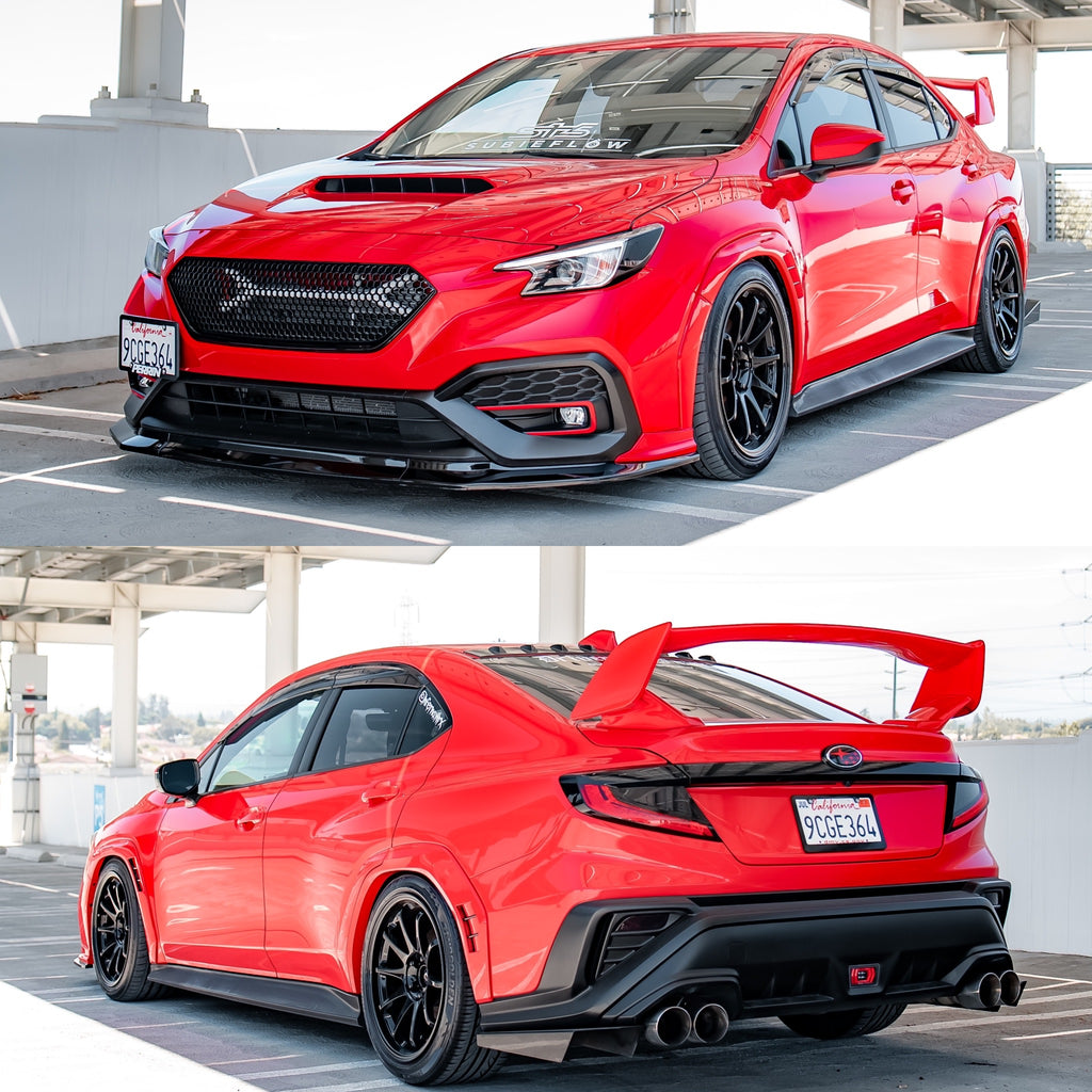 2022+ Subaru WRX Paint Matched Fender Flares S Style - aeroflowdynamics