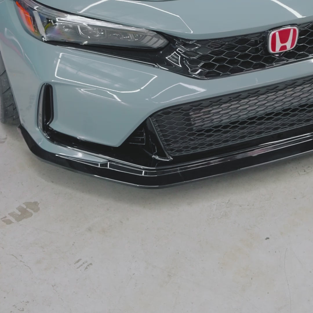 2023+ Honda Civic Type R FL5 S-Style V2 Front Lip - aeroflowdynamics