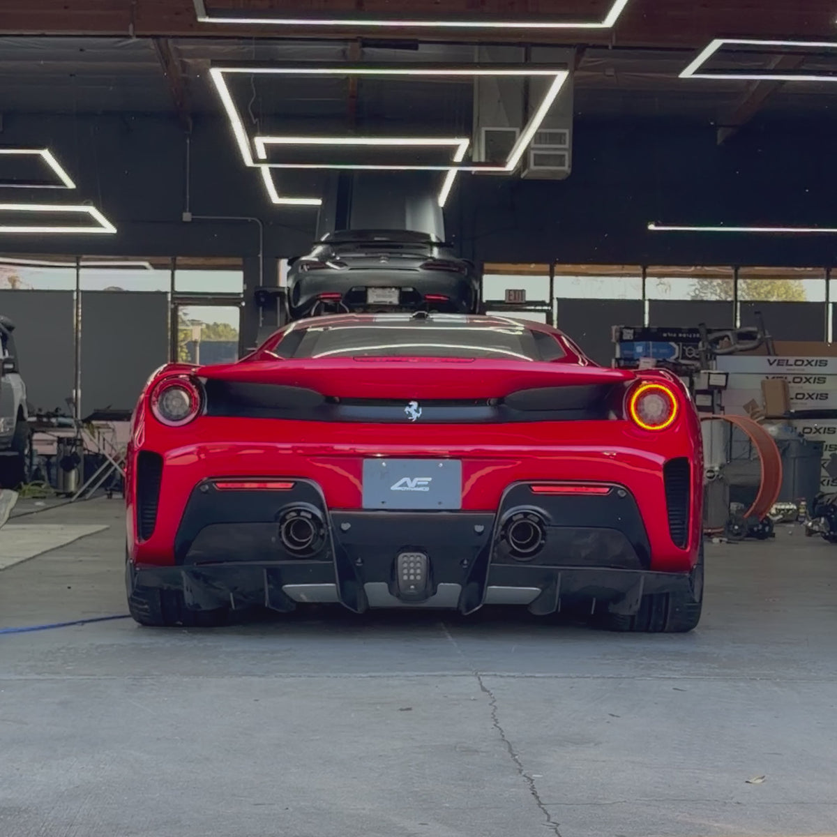 Ferrari 488/Pista AFD F1 Exhaust