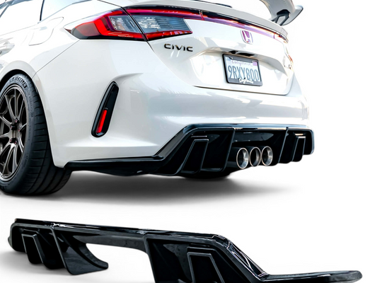 2023 - 2026 Honda Civic Type R FL5 Rear Diffuser