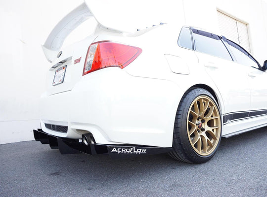 2011-2014 Subaru Wrx/Sti Rear Diffuser (Sedan) V2 - Aeroflowdynamics