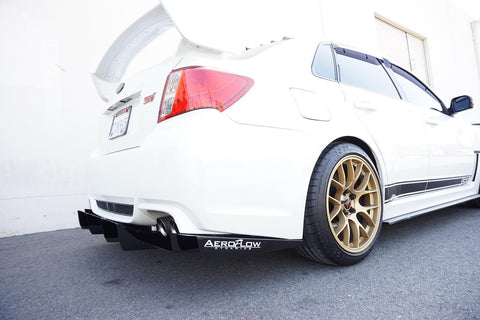 2011-2014 Subaru Wrx/Sti Rear Diffuser (Sedan) V2 - Aeroflowdynamics