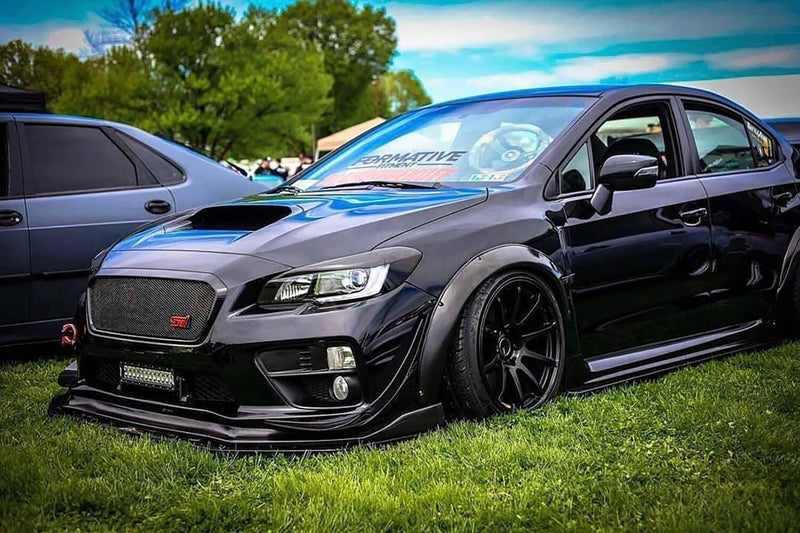 2015-2017 Subaru WRX STI Canards V4
