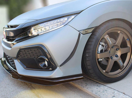 Honda Civic hatchback Splitter 2016-2019 - Aeroflowdynamics