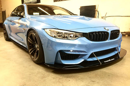 2014-2020 BMW Front Splitter  (F80/F82 M3/M4) - Aeroflowdynamics