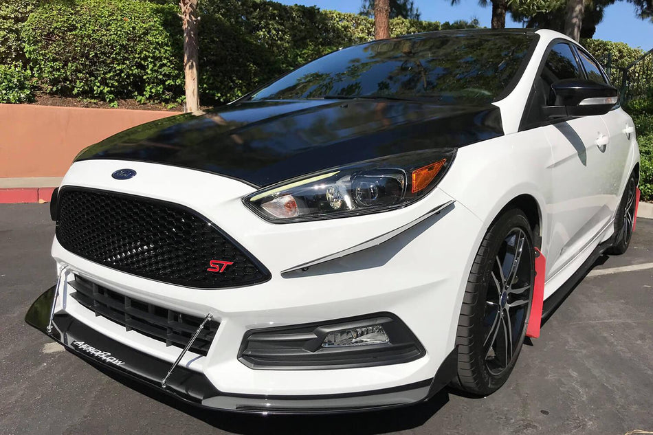 2018 FORD FOCUS ST V2 SPLITTER - AeroflowDynamics