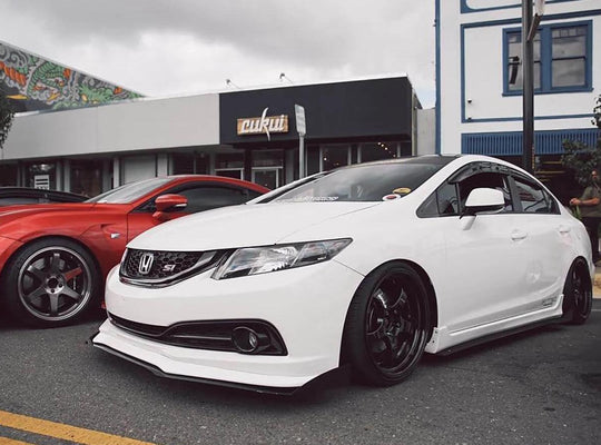 HONDA CIVIC SI SEDAN SPLITTER V2 2012-2015 - Aeroflowdynamics
