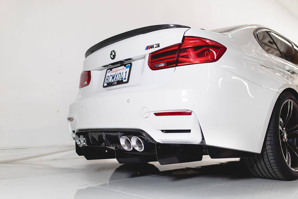 2015-2020 BMW F80 M3 Rear Diffuser V1 - AeroflowDynamics