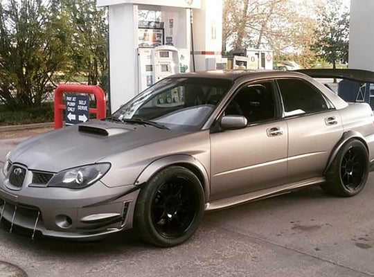 SUBARU WRX/STI V2 CANARDS 2006-2007 - Aeroflowdynamics