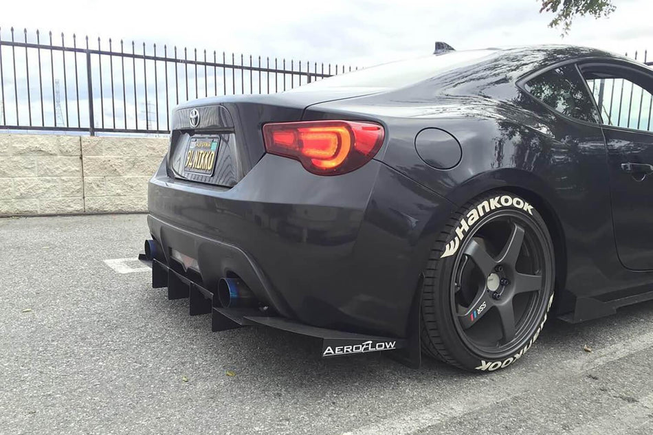 Subaru BRZ Rear Diffuser | Scion FRS Rear Diffuser – AeroflowDynamics