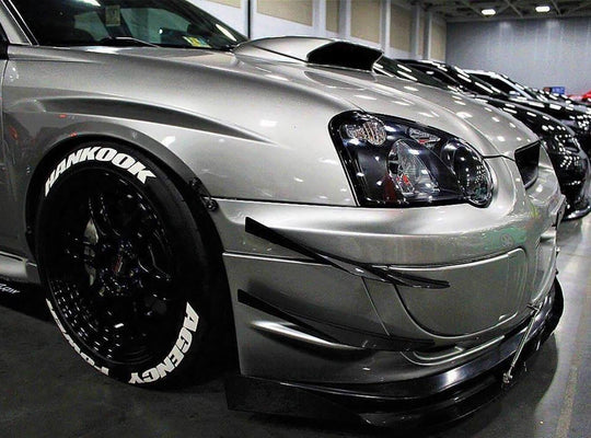 2004-2005 Subaru Wrx/Sti Canards V2 - AeroflowDynamics