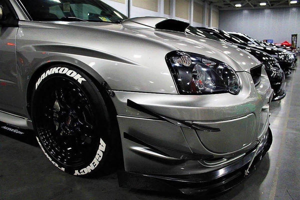 2004-2005 Subaru WRX STI Canards V2