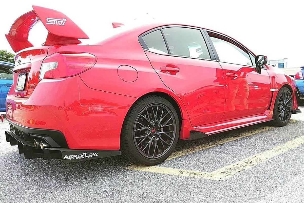 2015 - 2019 Subaru Wrx/Sti Side Skirt Extension V2 - Aeroflowdynamics