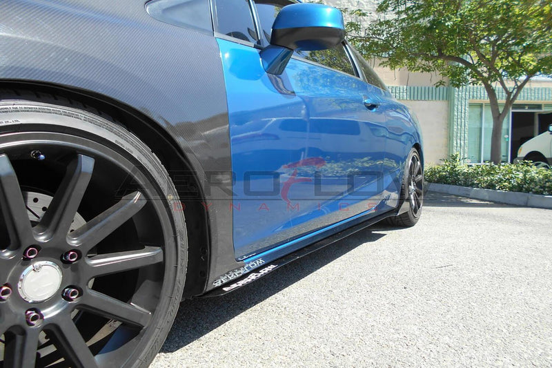 2012-2015 Honda Civic Si Side Skirt Extension V2 (Coupe) - Aeroflowdynamics