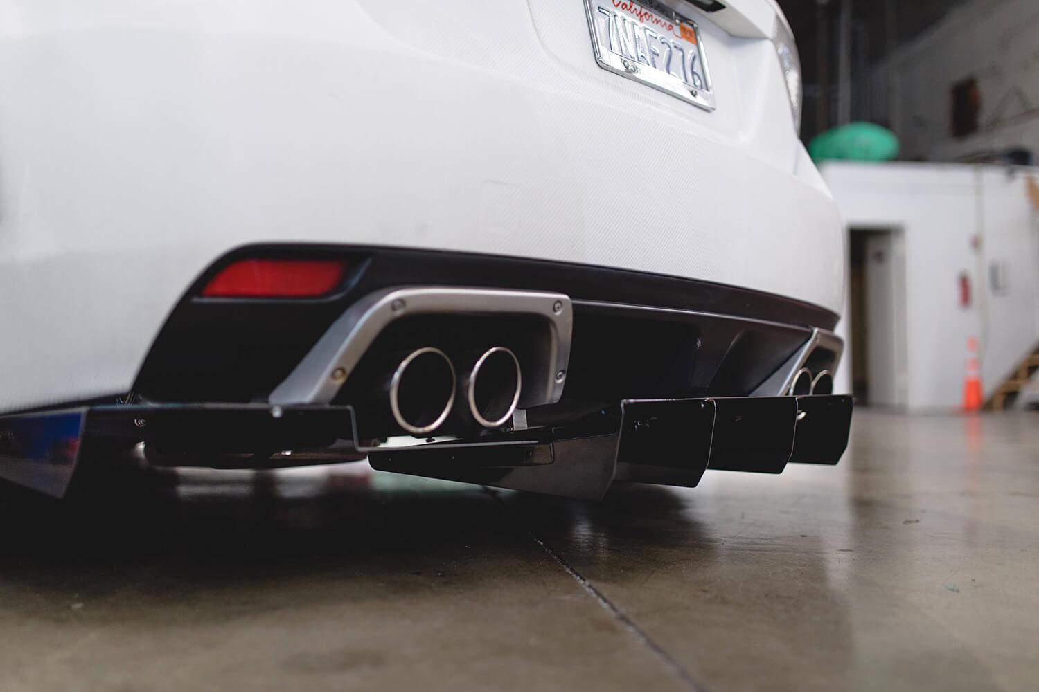 2011 - 2014 Subaru WRX/STI Rear Diffuser V2 | WRX STI Rear Diffusers ...