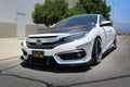 2016-2019 Honda Civic Coupe Splitter V2 - Aeroflowdynamics