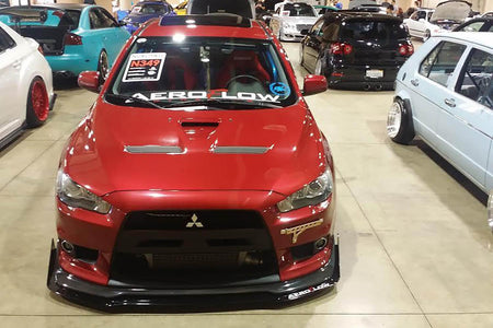 2008-2015 Evo X Front Splitter (Jdp Lip) V2 - Aeroflowdynamics