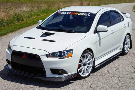 2007-2014 Mitsubishi Evox/Ralliart  Side Skirt Extension V1- Aeroflowdynamics
