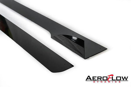 2008-2013 INFINITI G37 COUPE SIDE SKIRT EXTENSION V2 - AeroflowDynamics