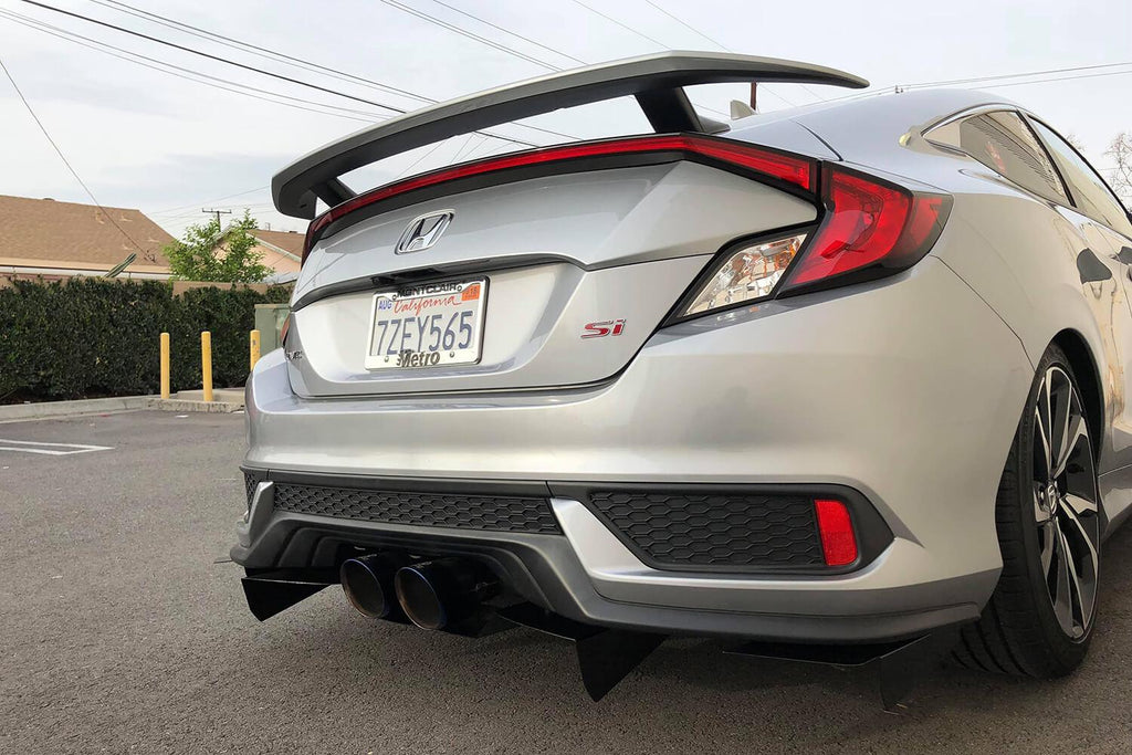 Honda Civic Si Coupe Diffuser 2017+ - Aeroflowdynamics