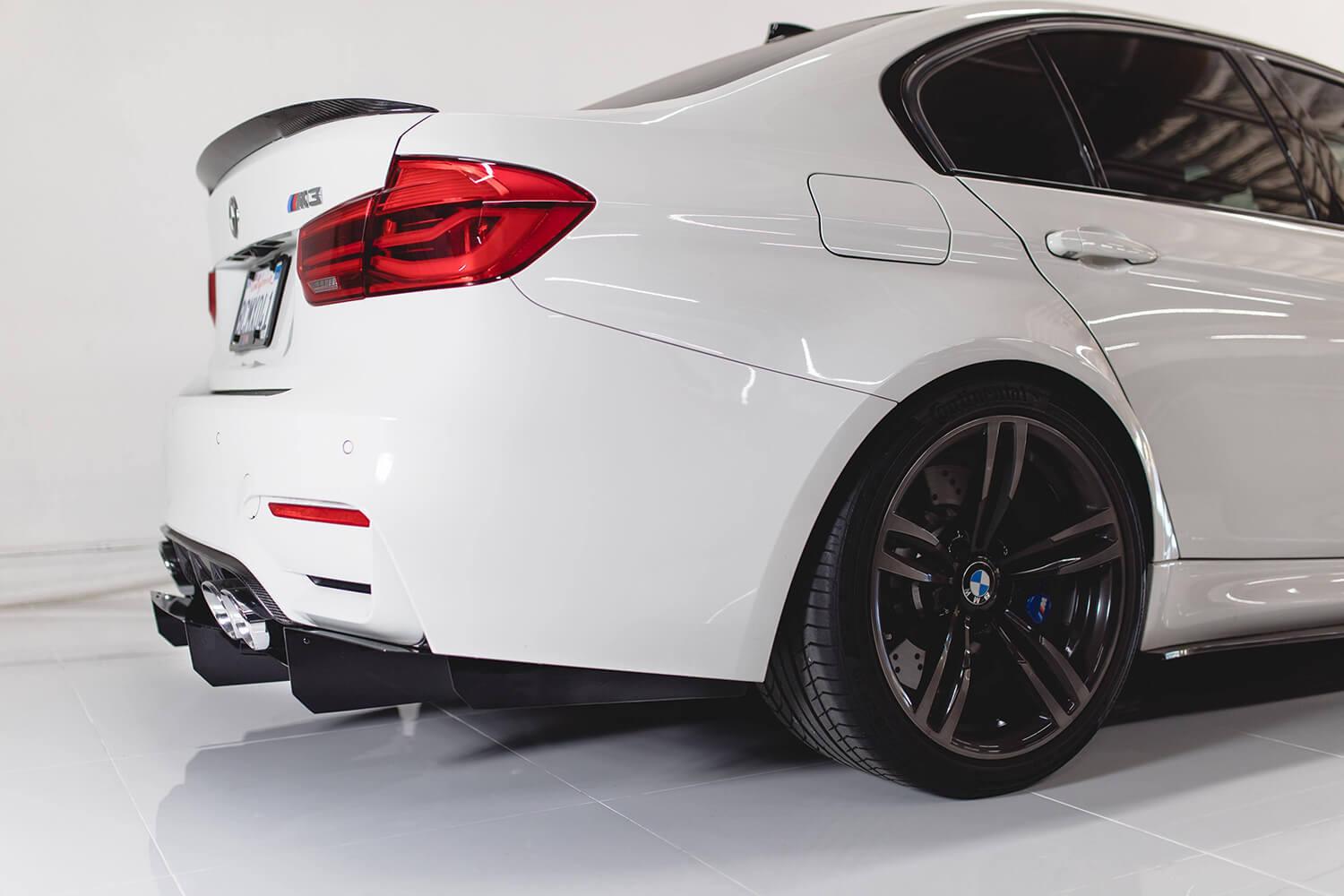 2015-2020 BMW F82 M4 Rear Diffuser V1