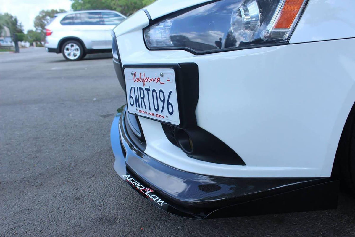MITSUBISHI RALLIART JDP FRONT LIP SPLITTER - Aeroflowdynamics