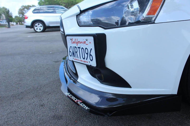 MITSUBISHI RALLIART JDP FRONT LIP SPLITTER - Aeroflowdynamics