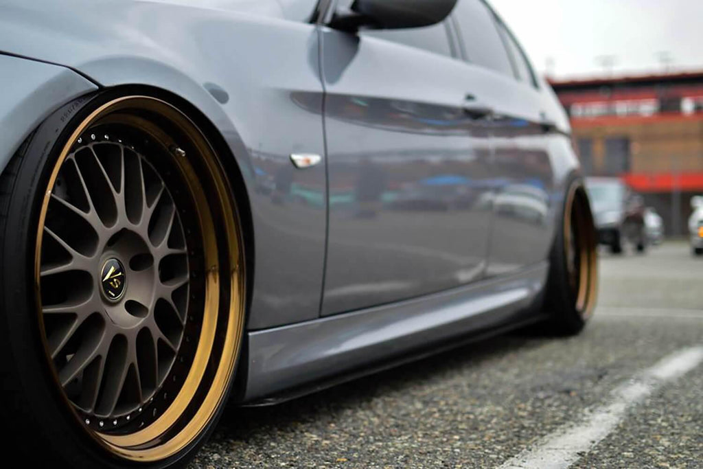 2006-2013 Bmw 328i 335i Side Skirt Extension V1 ( E90 ) - Aeroflowdynamics