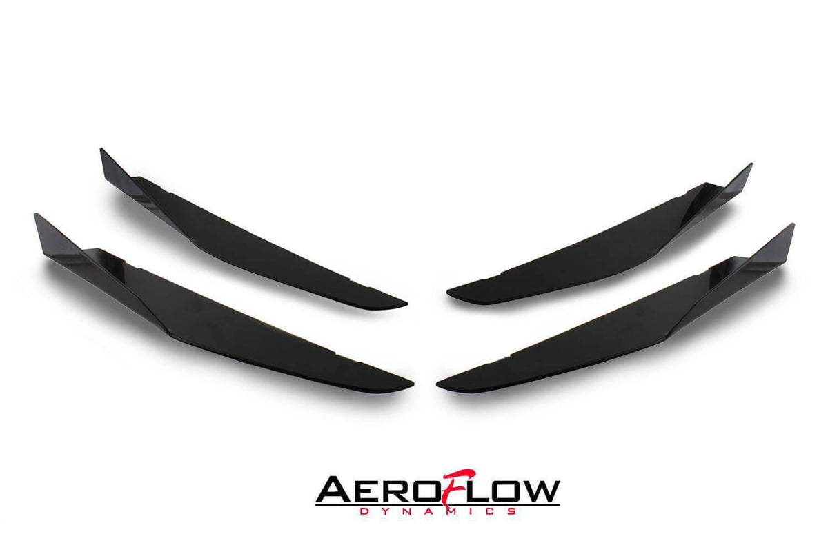 2017-2019  Honda Civic V2 Canards (Hatchback, Si Coupe, Si Sedan) - Aeroflowdynamics