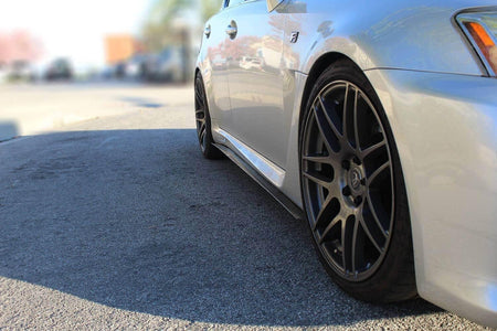 2006-2013 LEXUS IS250/IS350/ISF SIDE SKIRT EXTENSION V1 - AeroflowDynamics