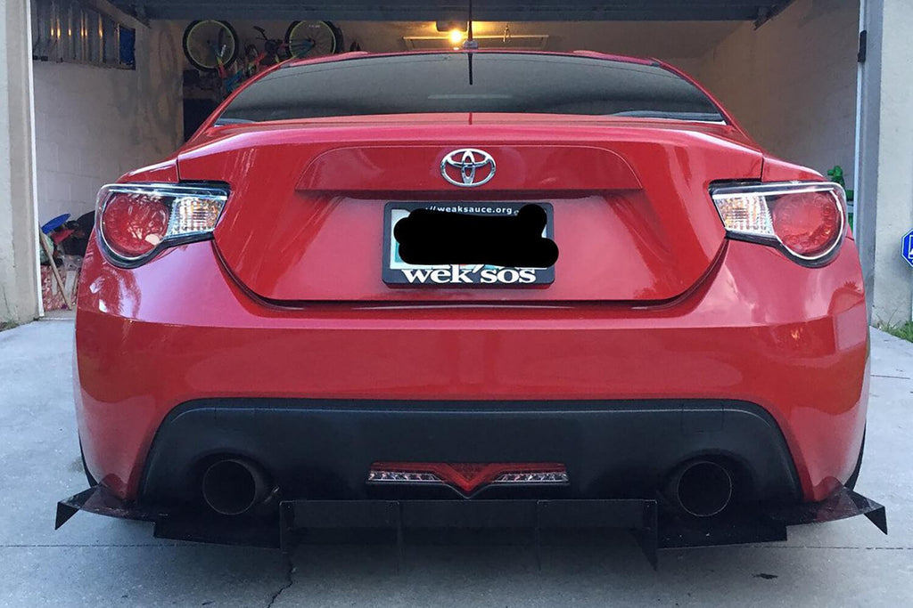 Subaru BRZ Rear Diffuser | Scion FRS Rear Diffuser – AeroflowDynamics