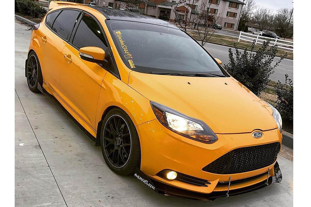 2011-2018 Ford Focus St Side Skirt Extension V2 - Aeroflowdynamics