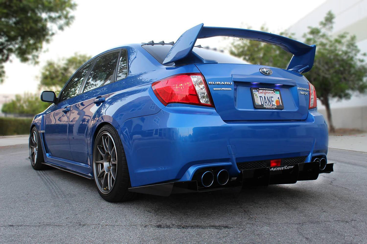 2011-2014 Subaru Wrx/Sti Rear Diffuser (Sedan) V1 - Aeroflowdynamics