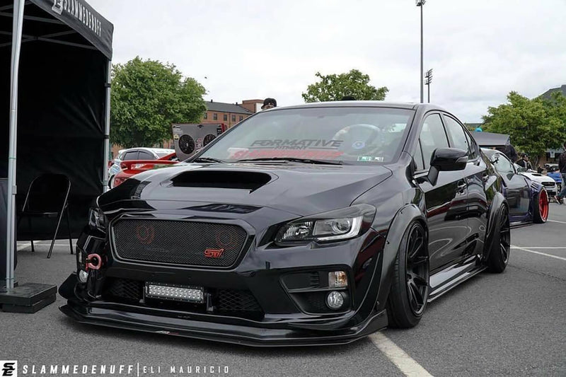 2015-2017 Subaru WRX STI Canards V4