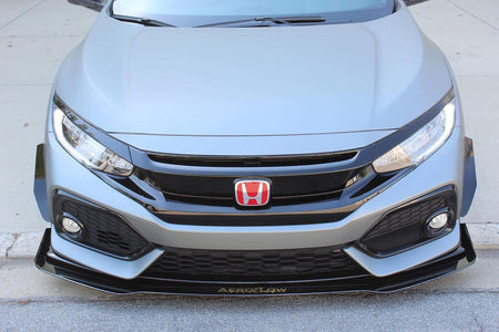 Honda Civic hatchback Splitter 2016-2019 - Aeroflowdynamics