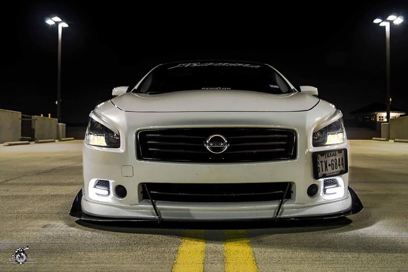 2009-2014 Nissan Maxima Stillen Front Lip V2 Splitter