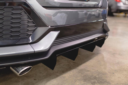 2017-2019 Honda Civic Rear Diffuser (Hatch [Non Sport] ) - Aeroflowdynamics