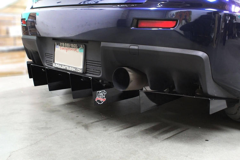 2007-2015 Mitsubishi Evo X Rear Diffuser V2