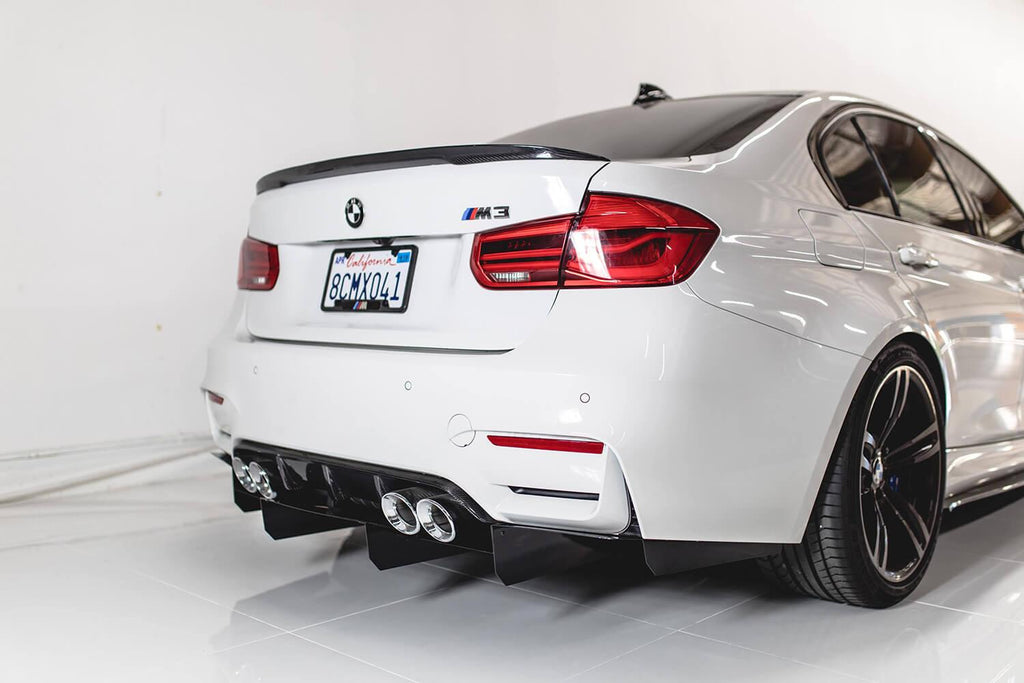 2015-2020 BMW F80 M3 Rear Diffuser V1 - AeroflowDynamics
