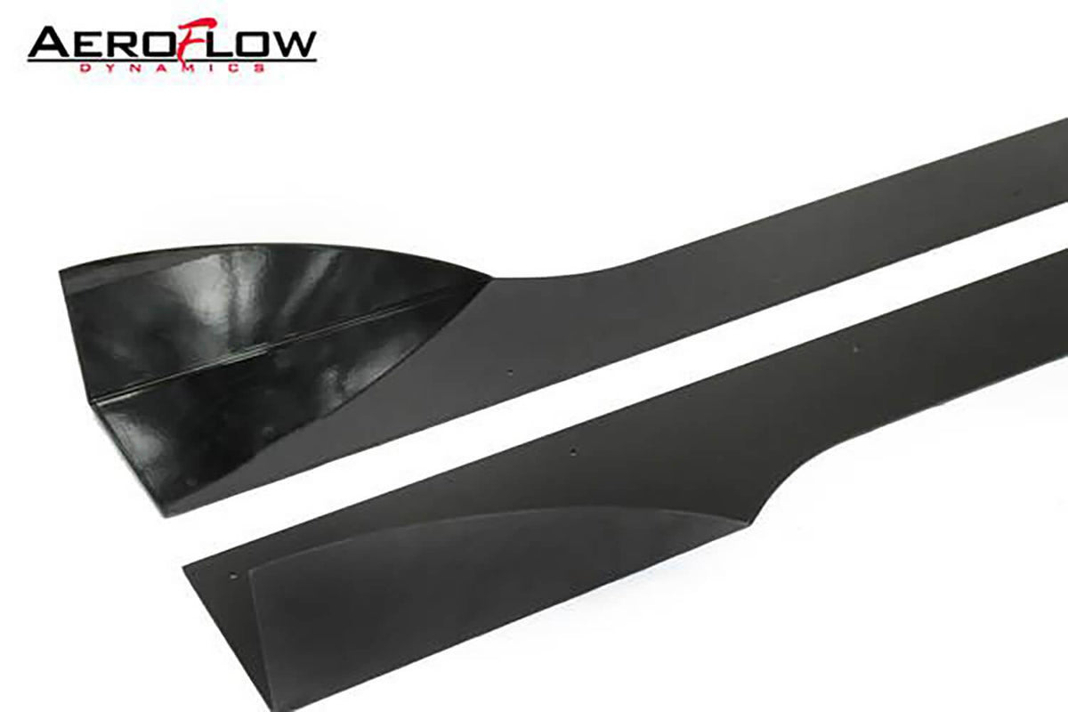 2008-2013 INFINITI G37 COUPE SIDE SKIRT EXTENSION V2 - AeroflowDynamics