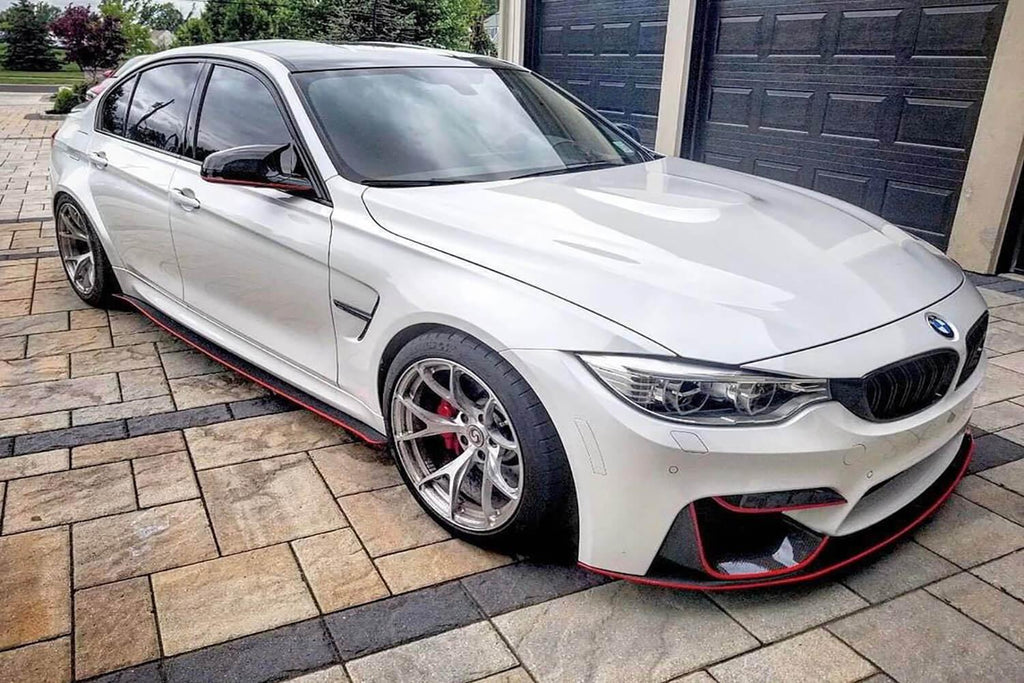 2013-2020 Bmw Side Skirt Extension V1 ( F80, F82, F32, And F30 M3, M4) - Aeroflowdynamics