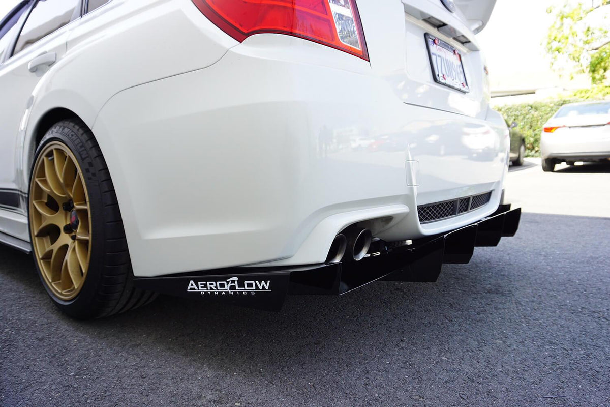 2011-2014 Subaru WRX STI Rear Diffuser V2 (Sedan Only) – AeroflowDynamics