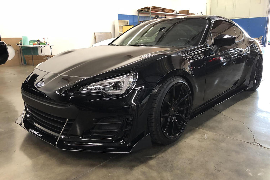 2013 - 2019 Subaru Brz Front Splitter V2 - Aeroflowdynamics