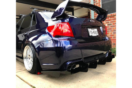 2011-2014 Subaru Wrx/Sti Rear Diffuser (Sedan) V1 - Aeroflowdynamics