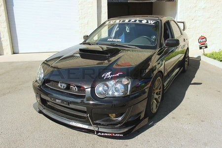 2004 - 2005 Subaru Wrx/Sti Front Splitter V2 - AeroflowDynamics