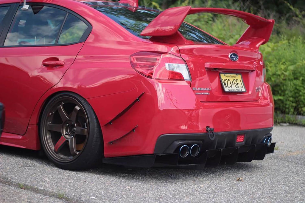 2015-2019 Subaru Wrx/Sti Rear Canards V1 - Aeroflowdynamics